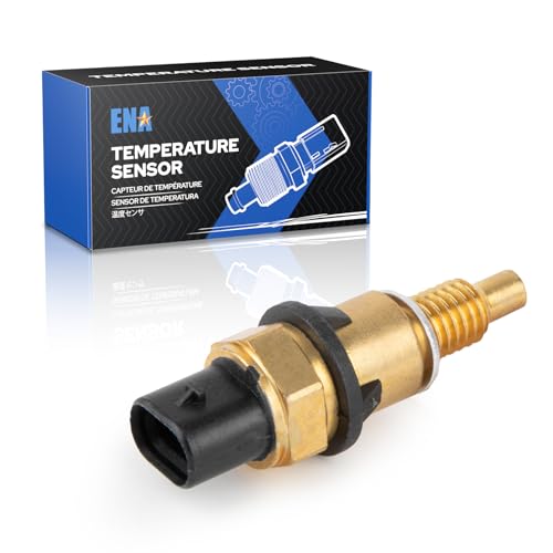 ENA Engine Coolant Temperature Sensor Compatible with Chevy Chevrolet Blazer Camaro GMC Acadia Canyon Cadillac XT5 Buick Lacrosse 2.0L 3.0L l4 V6 2016 2017 2018 2019 2020 2021 Replaces TX281 12650595
