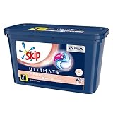 Skip Lessive Capsules Trio Ultimate Sensitive Peaux Sensibles & Bébés x38 lavages