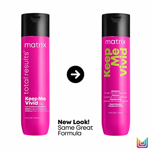 Matrix | Keep Me Vivid | Cleansing Shampoo to Protect Fast-Fading Colour for Colour Treated Hair, Total Results - Image 7