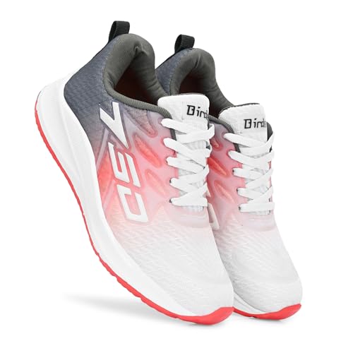 Image of Birde Men's Sports Shoes | Lightweight Running Shoes for Men | Breathable Walking Shoes with Cushioned EVA Sole | Comfortable Gym Sneakers