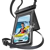 Écran tactile HD et ultra-réactif : Le matériau PVC offre une réactivité tactile optimale pour une utilisation fluide et une image nette. Prenez des photos et des vidéos HD aux couleurs fidèles sans sortir votre téléphone de l'étui étanche. Remarque : Le bouton d'accueil (déverrouillage par empreinte digitale) est inutilisable. Veuillez utiliser AssistiveTouch.