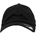 Flexfit Low Profile Light Wooly Gorra, Negro, S-M Unisex Adulto
