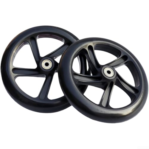 Roues en polyuréthane haute élasticité avec double roulement de précision