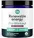 Ora Organic Natural Pre-Workout Powder - Vegan Energy Supplement, Jitter-Free Focus - Made with Organic Beet Powder - Energy Boost Pre-Workout for Women and Men - Pomegranate Beet Flavor, 30 Servings