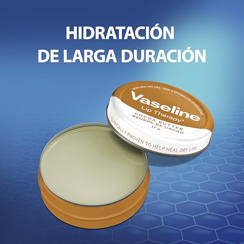 Miniatura 4 de Vaseline Bálsamo Labial Cocoa con Manteca de cacao Hidratación y Cuidado para tus labios 20 g x12