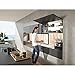 Blum 22K2900T TIP-ON AVENTOS HK Top Lift Mechanism for Stay Lift System with Power Factor 270 to 781 - Zinc
