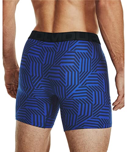 Image of Under Armour mens Multi-pack Performance Tech Boxerjock Brief, 6 inch Inseam, All-day Comfort & Soft