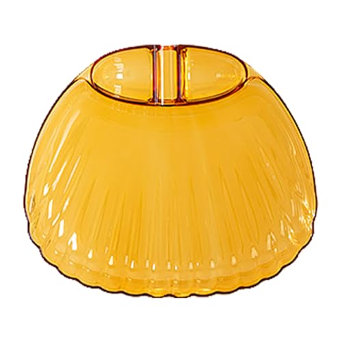 Luckxing Plato para servir sushi, 3 compartimentos, reutilizable, plato para aperitivos con bandeja para salsas, para pasta, postre, aperitivos, fiestas, aperitivos, ensalada