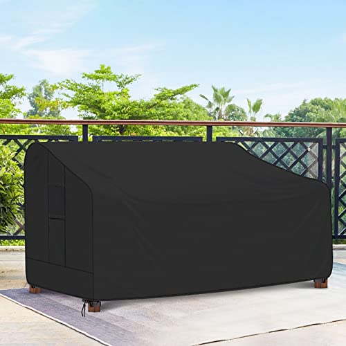 Henayuk Outdoor Sofa Cover Waterproof, 3-Seater Patio Sofa Cover, Sofa Outdoor Patio Furniture Cover, Patio Furniture Cover For Outdoor Sofas, 79" Wx 37" Dx 35" H #TOP6