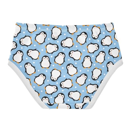 Girls' Underwear Penguin Cute Cotton Stretch Comfort Toddler Panties2