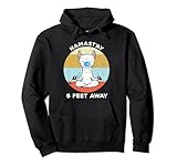 Namastay 6 Feet Away Social Distance Llama Gifts
