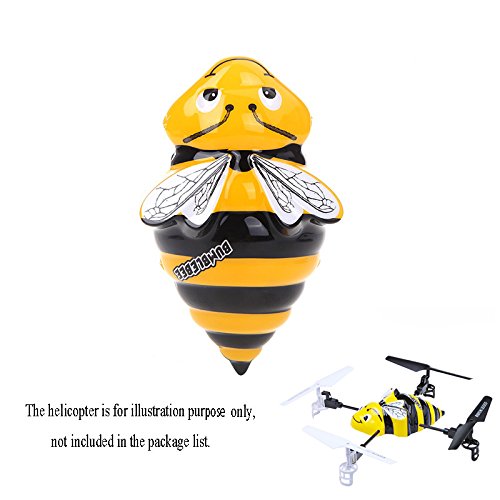 KKmoon Capa da fuselagem do corpo substituto para X1-Bumblebee helicóptero RC