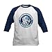 CafePress Mr. Potato Head Spud Station Kids Baseball Tee Kids Cotton Baseball Jersey, 3/4 Raglan Sleeve Shirt Navy/White
