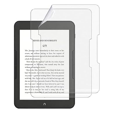YAJOJO 2-Pack Matte Screen Protector for Barnes & Noble NOOK GlowLight 4 Plus eReader 7.8-inch,Anti-Glare Premium PET Full-Coverage Matte Screen Protector for Barnes & Noble NOOK GlowLight 4 Plus