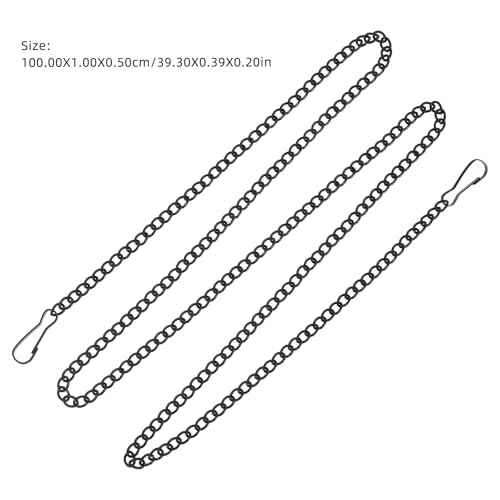 Cadenas de negras ajustables para solucionar la caída de objetos en galerías 3