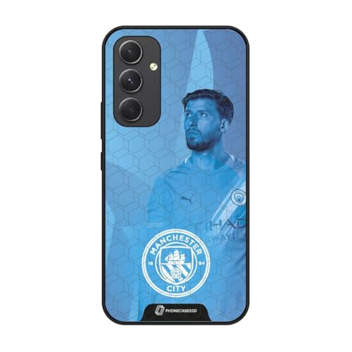 Coque Man City Samsung Galaxy A54 pour supporter les soirs de match