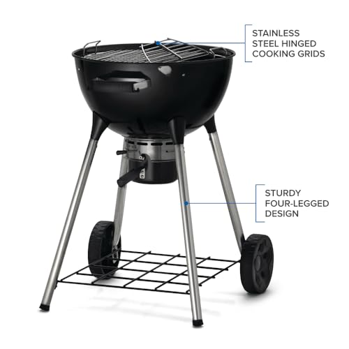 Barbecue charbon Kettle Premium Napoleon 57cm pour vos soirées terrasse - 8