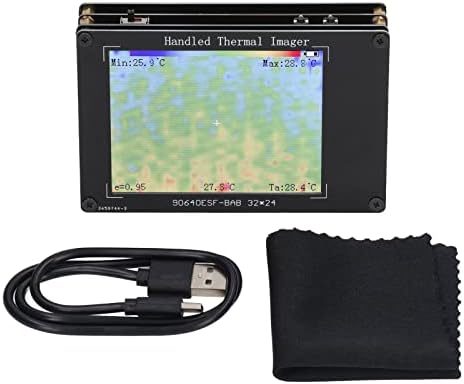 3.4in Digital Infrared Thermal Imager Camera 320 x 240 High Resolution LCD Temperature Detection Non Contact DIY Thermal Imaging Camera