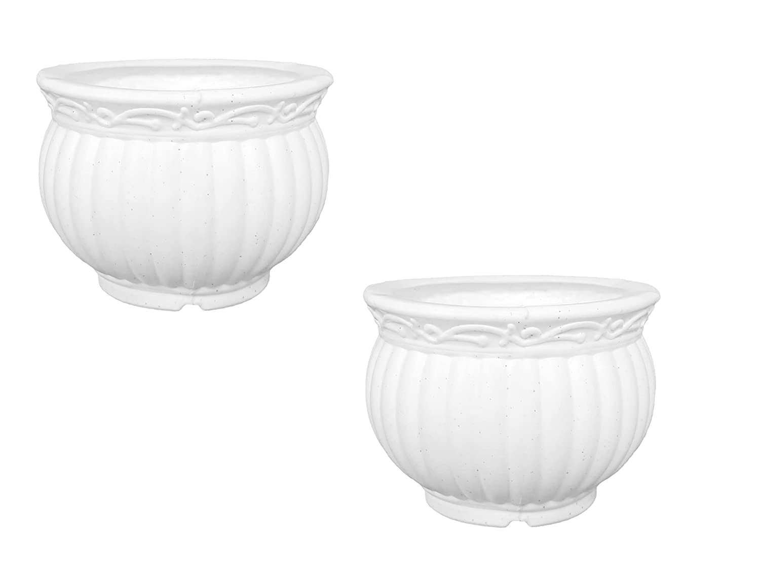 See full amazon price history chart for Amazon Brand - Umi Decorative Round Shape White Plastic Kanha Matki Flower Pot for Home/Office/Table (8 Inch - Set of 2) Amazon Brand - Umi Decorative Round Shape White Plastic Kanha Matki Flower Pot for Home/Office/Table (8 Inch - Set of 2) (B0C6FG8H3P) Amazon Price History, Amazon Price Tracker