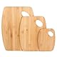 SET 3 TABLAS CORTAR DE BAMBÚ