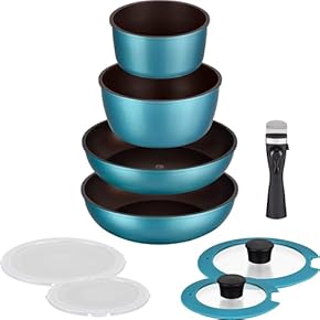 新品★10点フルセット 鍋＆フライパンセット amazon販売価格 45000円 鍋・フライパンセット(キッチン用品) 通販 | Amazon Home&Kitchen