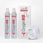 Extra Tall 99.5% Oxygen Canisters - Includes Facemask & Rebreather Mask with Tubing - 2 Pack - Image 2