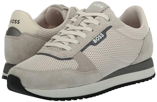 Image of BOSS Men's Kai Retro Low Profile Sneakers