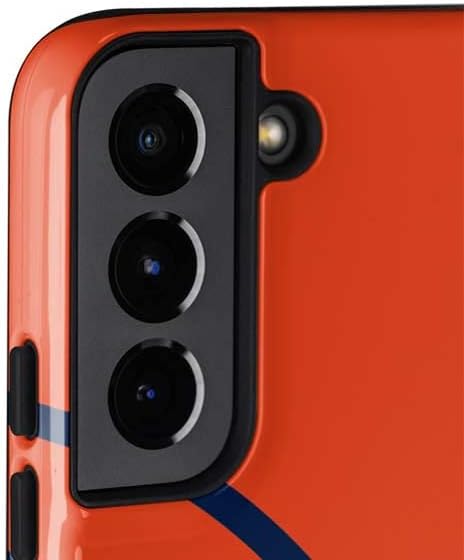 Skinit Pro Phone Case Compatible with Galaxy S22 Plus - Officially Licensed NFL Denver Broncos Large Logo Design