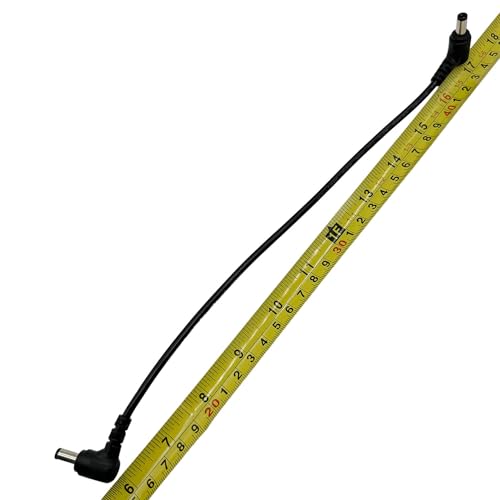 Cable CC 5.5x2.5mm en ángulo para evitar dobleces en cámaras CCTV y routers 7