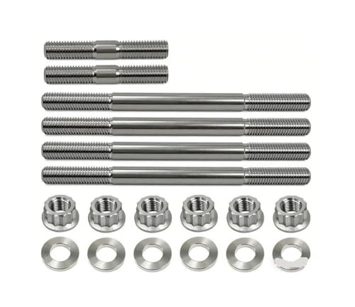 Kit de arandela de tuerca de cabeza en titanio premium para motor 660