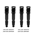 4PCS Ignition Coils 129700-4510 Compatible For Honda CBR600 F4 1999-2000 F4i 2001-2006 CBR900RR CBR600RR CBR 600 600RR 900RR 30700-MEE-641