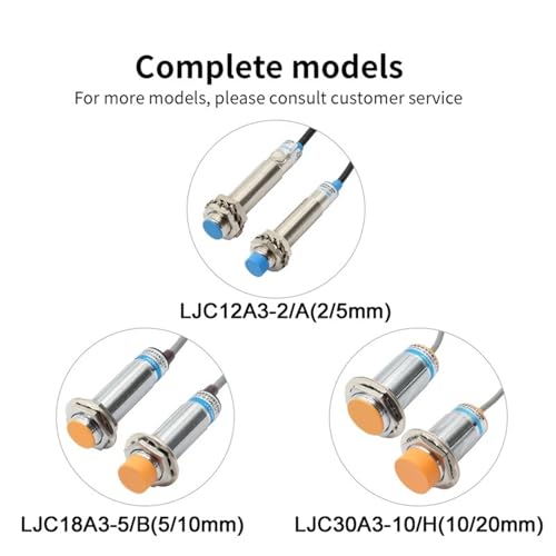 Capteur capacitif LJC12A3-2 détection 2mm haute précision pour lignes automatisées