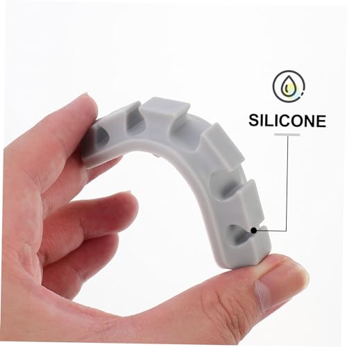 4 unidades de clips para cables de escritorio organizadores adhesivos para hogar y oficina para manejo de cables miniatura 2