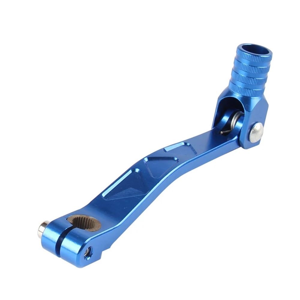 Yibhj3e Blue Gear Shift Lever Motorcycle Cnc Aluminum Folding Gear Shift Lever Dirt Bike Pit Bikes For Xr50cc Crf50cc 70Cc 110Cc 125Cc