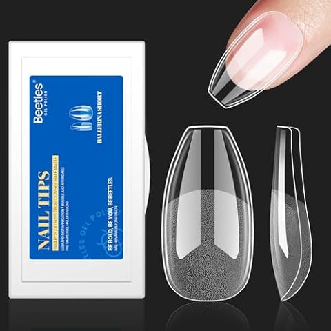 Beetles Gel Nail Tips 504Pcs Cover