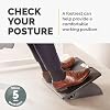 Fellowes Office Suites Metal Adjustable Foot Rest (8032201), Black, Metal