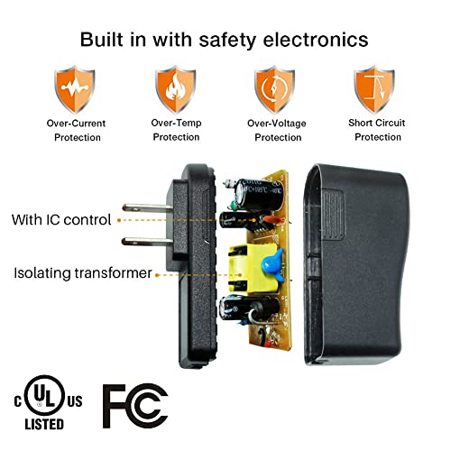 Fouceclaus FC-1006 Ac Dc Adapter For Brother P-Touch Pt-D210 Ptd 210 Ptd220 Pt-D200Vp Pth110 Label Maker thumb #1