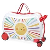 ITACA - Maleta Correpasillos. Maleta Niños con Ruedas, Maleta Infantil Niño, Maletas De Viaje, Maleta para Niños - Equipaje Ideal para Los Más Pequeños, Amarillo