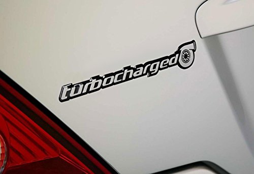 Twin Turbo Decal 2 Pack Twin Turbo Aluminum Badge Decals - Universal ...