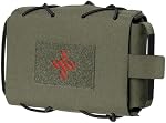 IDOGEAR Tactical IFAK Pouch Quick-Detach MOLLE Medic Pouches 2-Piece Emergency First Aid Kit with Handle 500D Nylon(Ranger Green)