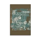 AHSEOIWRJH Pixies Poster, Doolittle-Albumposter, 