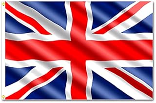 DSL 5'x3' Union Jack Great British United Kingdom Sport UK Team Flag Eyelets - Double Stitched