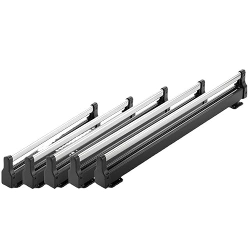 PFMSAAF pull out clothes rail Top Mount Wardrobe Hanger Pulling Out Hangers Extendable Clothes Rail Adjustable Telescopic Rack Trouser Organiser for home(A 30CM Black)
