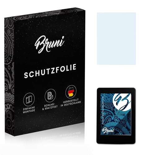 Bruni Screen Protector compatible with Amazn Kindl Paperwhite (WiFi & 3G) Protector Film, crystal clear Protective Film (2X)
