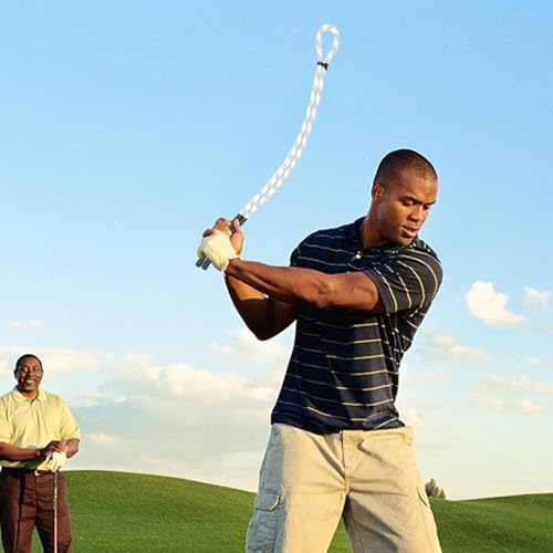 Équipement d'entraînement à la corde swing de golf correction posture et rythme - 2