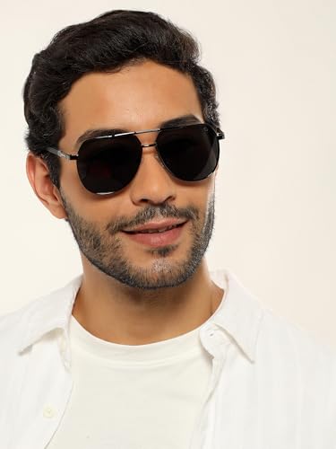 Image of EYEJACK by Voyage UV Protected & Polarized Aviator Sunglasses for Men & Women