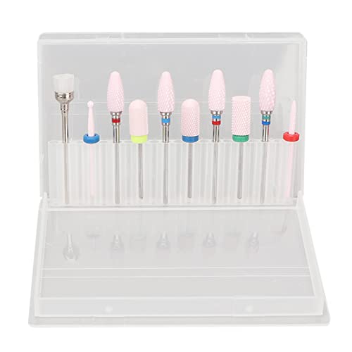 Juego de 10 Brocas de Cerámica para Uñas miniatura 7