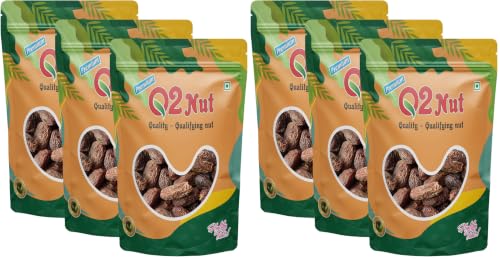 Image of Q2 Nut (Dried Lal Chuara /Lal Sukha Khajoor, 750g (3x250g)) (Pack of 2)