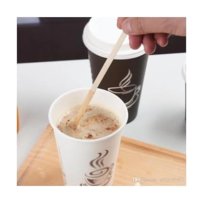 Wood Mixer 2000 Pcs Tea Coffee Mixing Stick Board Mixer Board Spoon