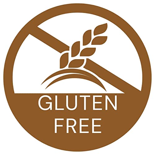 1000 x Vogue etiquetas de alimentos sin Gluten 25,4 mm adhesivo removible pegatinas